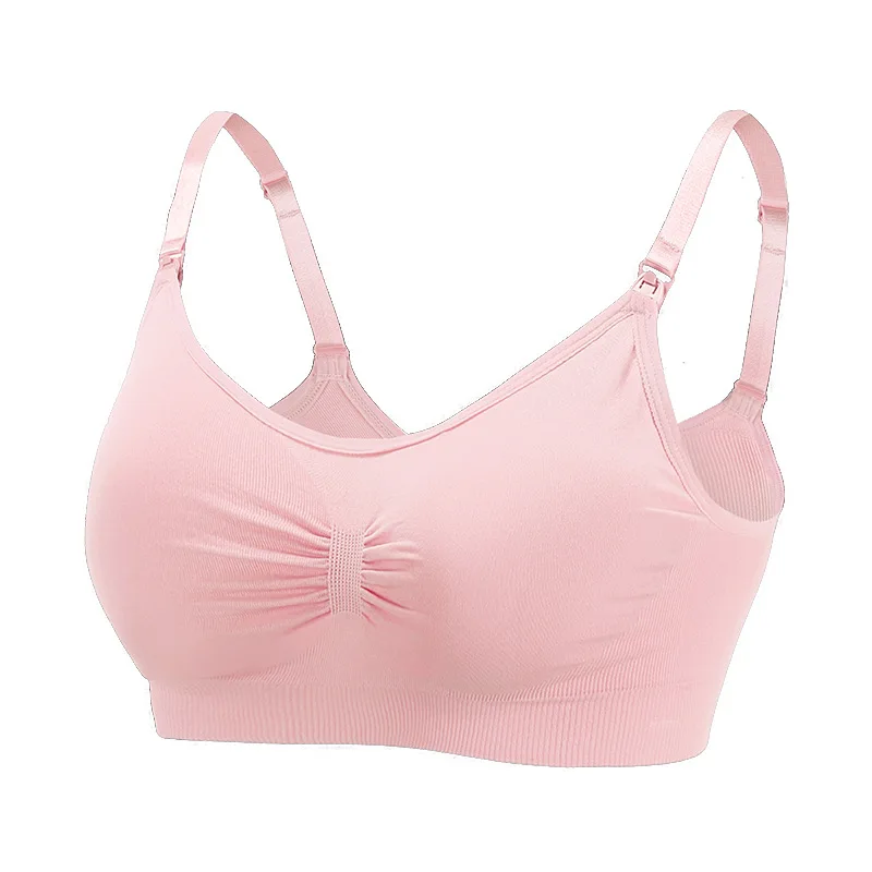 Sujetador de lactancia y braguitas para mujer, conjunto de sost&eacute;n de maternidad antiflacidez y braga, ropa interior transpirable para amamantamiento, prenda de embarazo para amamantar, lencer&iacute;a para alimentar a beb&eacute;-5