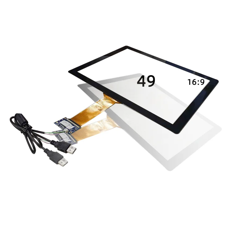 

LCD display 49 inch capacitive touch screen panel
