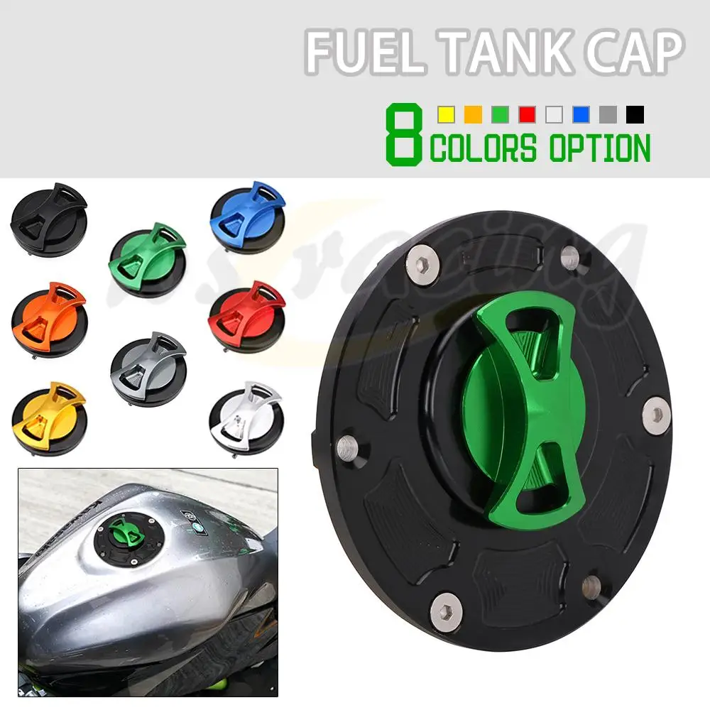 

Motorcycle CNC Gas Fuel Tank Cap For KAWASAKI NINJA250R 2008-2012 NINJA300 2013-2017 Z250SL 2017 2009 2010 2011 2014 2015 2016