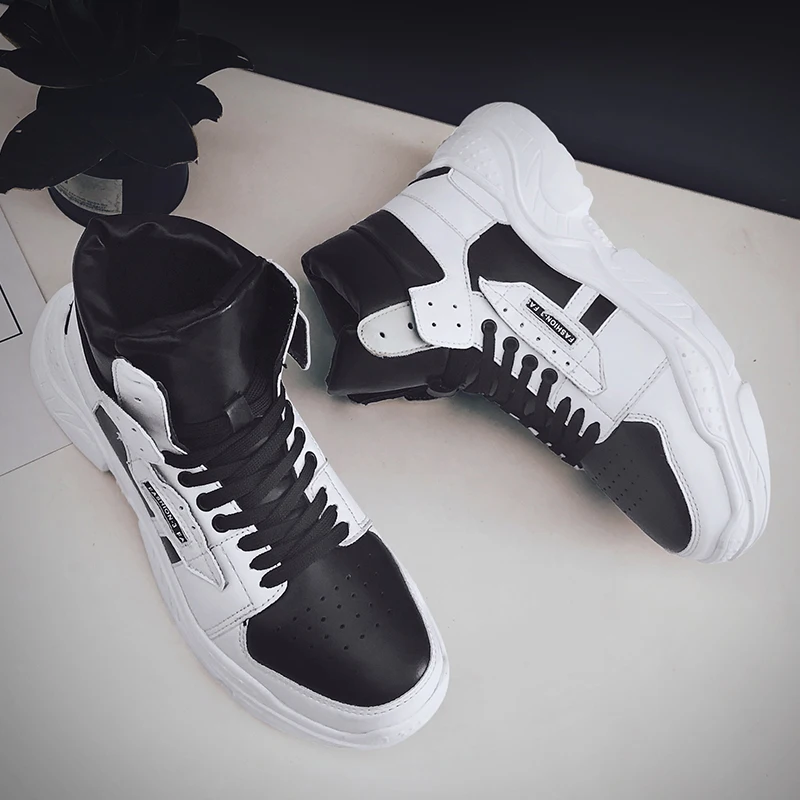 

para cuero for high shoe leather hombre Mens sport causal 2020 black sale hot white spring casual fashion informales men s de