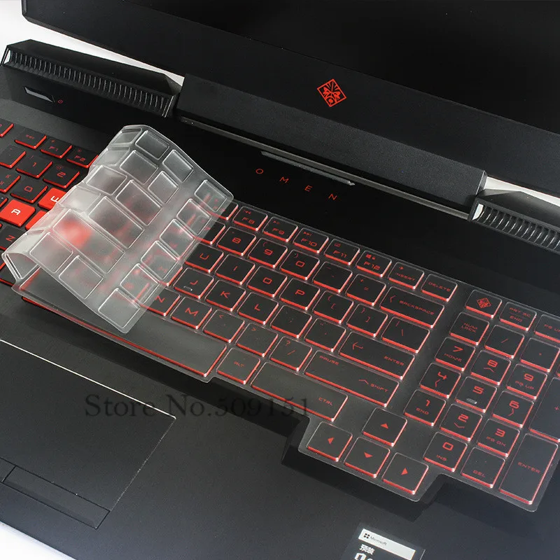 17 3 дюймов Прозрачный чехол для клавиатуры ноутбука из ТПУ hp OMEN an030ca an044ng an110ca 17T an100