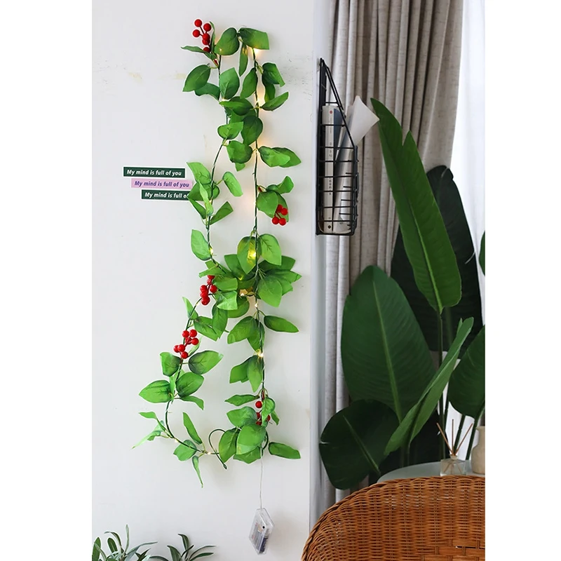 

2 Metre 20 LEDs Acacia Vine Rattan Garland String Light Wedding Party Christmas Decoration ,Warm White