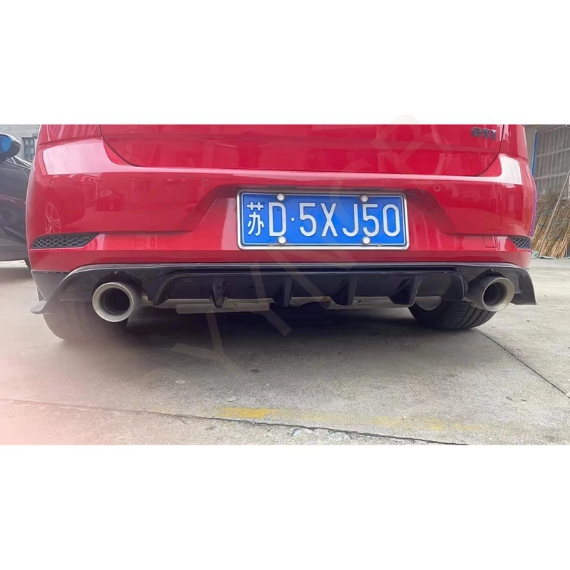 Высококачественный Автомобильный задний бампер для Volkswagen Golf 7 5 GTI MK7.5 TCR диффузор