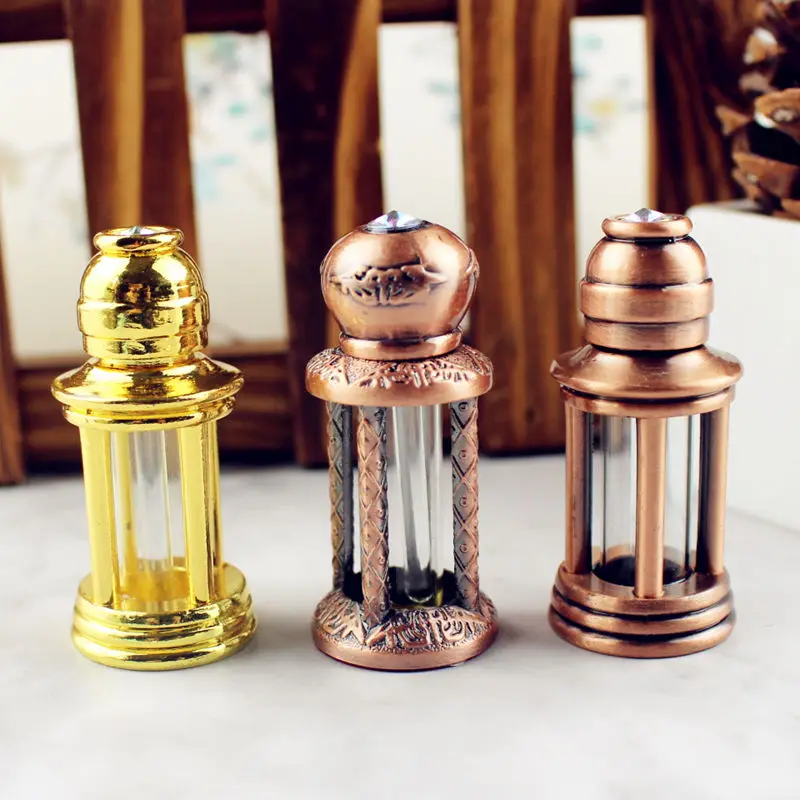 3 шт./лот маленькая металлическая флакон для духов в стиле ретро мл пустые флаконы