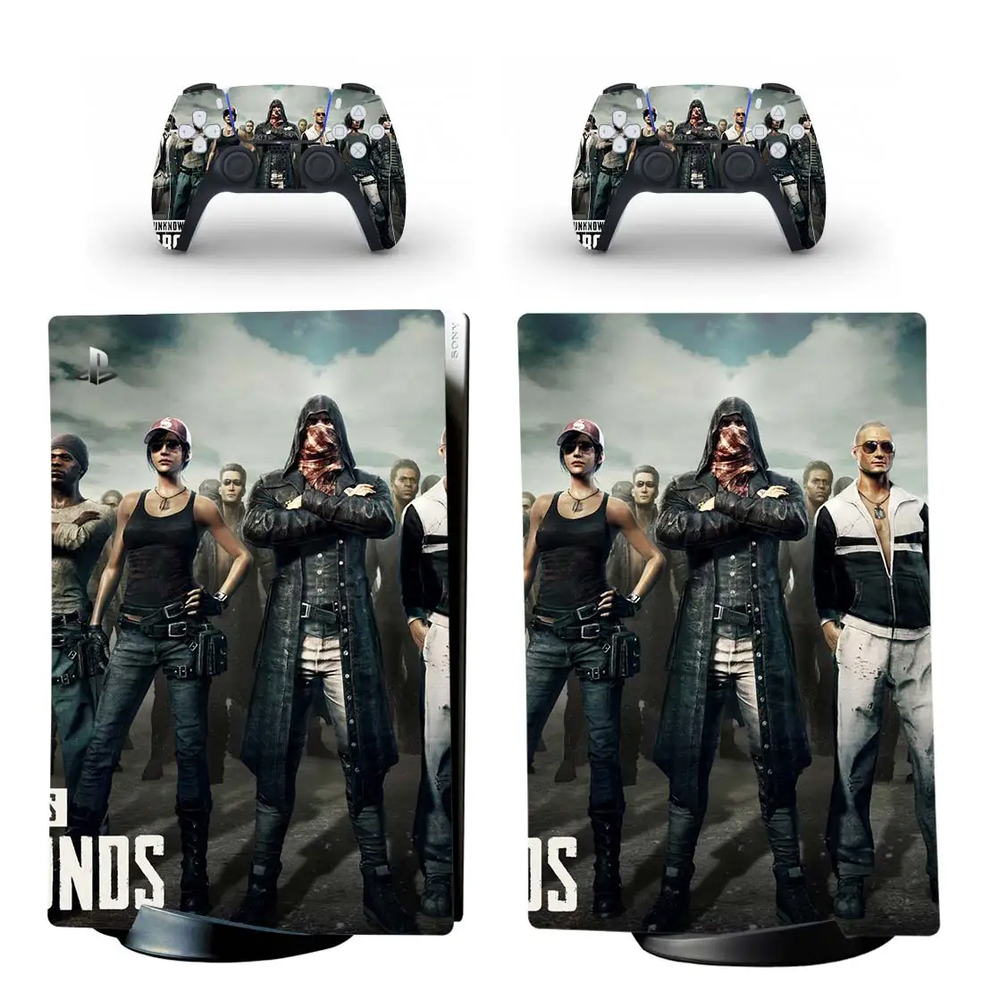 

Стильная цифровая наклейка BATTLEFROUNDS PS5 для консоли Playstation 5 и 2 контроллера