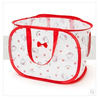 Sanrio мультяшная корзина для белья Hello Kitty хранения одежды грязной ткани ванной