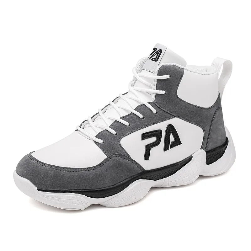 

Кроссовки мужские кожаные, Вулканизированная подошва, плоская подошва, теннисные туфли, роскошная повседневная обувь для скейтборда, Осень...