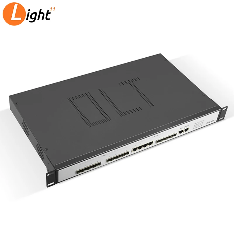 HSGQ XE08 10G FTTH EPON OLT 8 PON портов 1000 м GEPON поддержка L3 маршрутизатор/переключатель