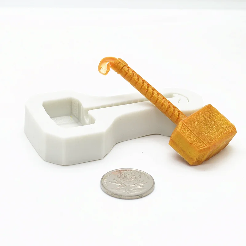 Новый молоток 3d Силиконовая смола Форма Кухня инструмент для выпечки DIY Торт