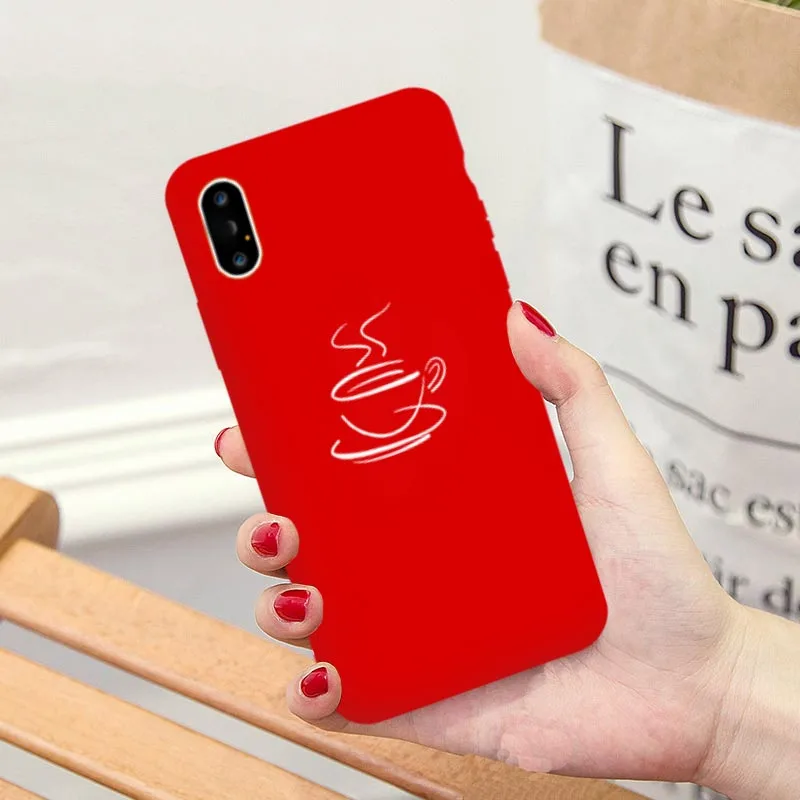 Чехол GYKZ для iPhone XS MAX X XR 7 8 6 6s Plus силиконовый тонкий | Мобильные телефоны и