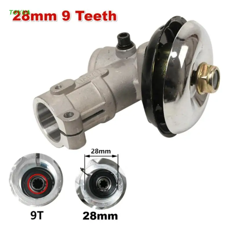 

7 9 Teeth 26mm/28mm Trimmer Gearhead Brushcutter Grass Trimmer Replace 1XCC