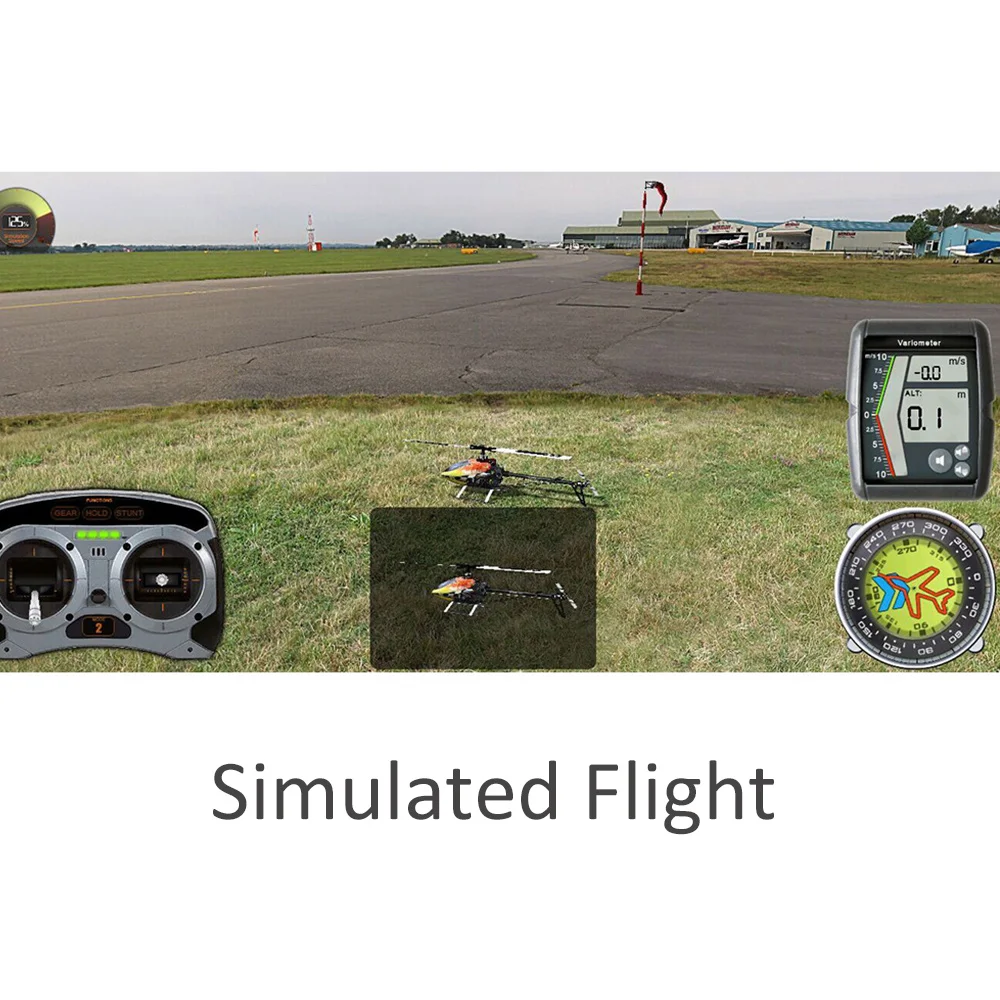 USB симулятор полета компьютерное моделирование для JR Walkera Devo 7 FS i6X пульт