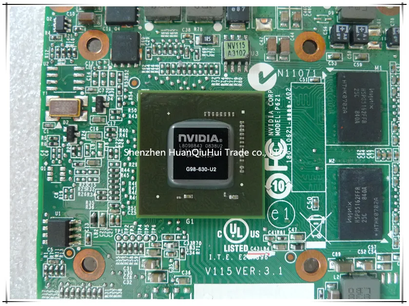 Оптовая продажа NVIDIA GeForce 9300M GS G98-630-U2 DDR2 256 Мб 64 бит MXM II VG.9MG06.001 ноутбук VGA карта для