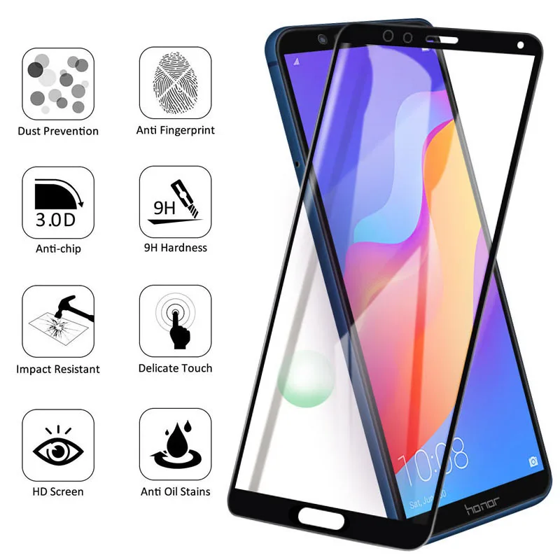 

case on honor 7a pro cover tempered glass screen protector for huawei honor7a 7 a a7 7apro protective phone coque bag honer onor