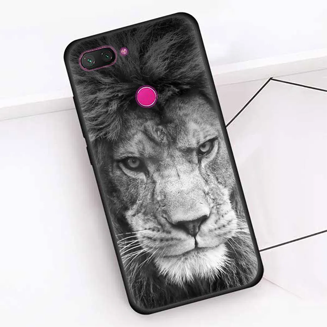 Мягкий силиконовый чехол для Redmi 6 K20 Pro 5 Plus 6A 5A 4A 7 7A 8A S2 Go черный телефона king tiger lion |