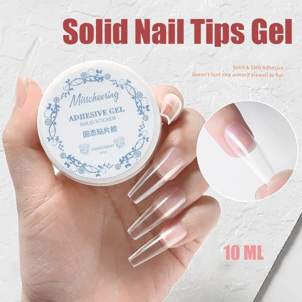 New Varnish Nail Art Gel Polish Gel Transparent Extension Nail UV LED Solid Nail Tips Gel