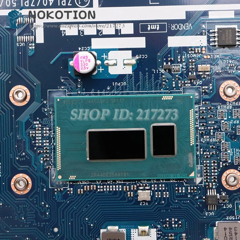 Материнская плата NOKOTION 768146-601 768146-001 768146-501 для ноутбука HP probook 450 G2 ZPL40 ZPL50 ZPL70 LA-B181P ЦП