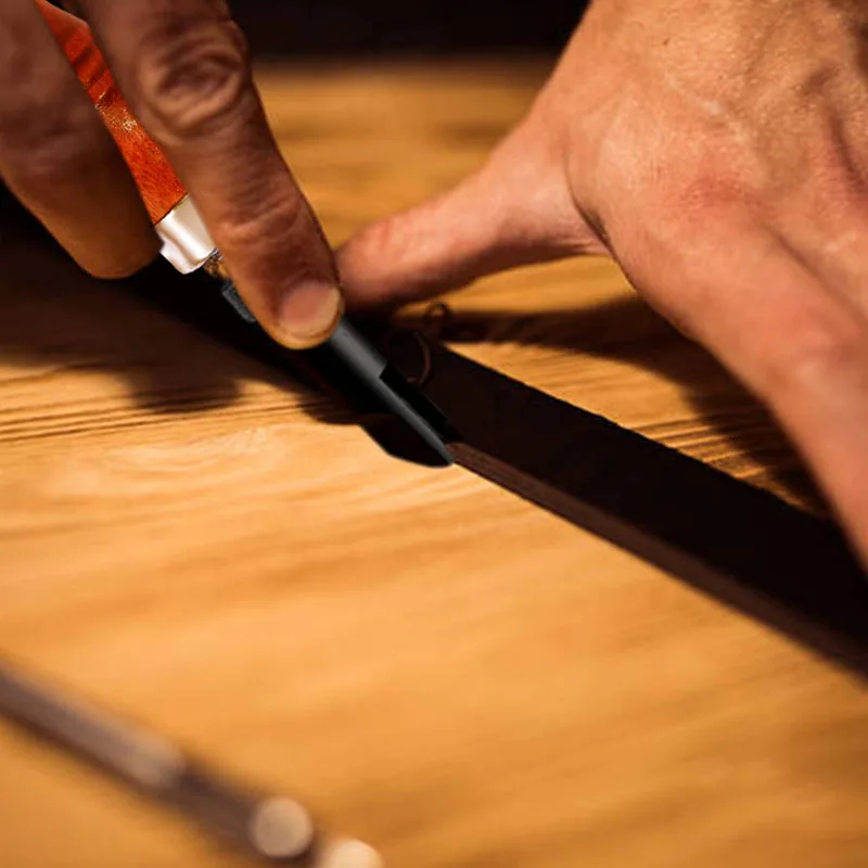 Прочная деревянная ручка MIUSIE v-образное устройство для канавки с регулируемой