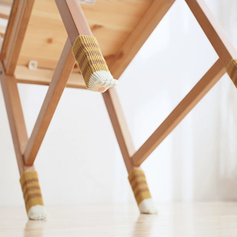 

24PCS Chair Leg Socks High Elastic Furniture Socks Pads Non-Slip Chair Leg Feet Socks Covers Furniture Caps Set JS23