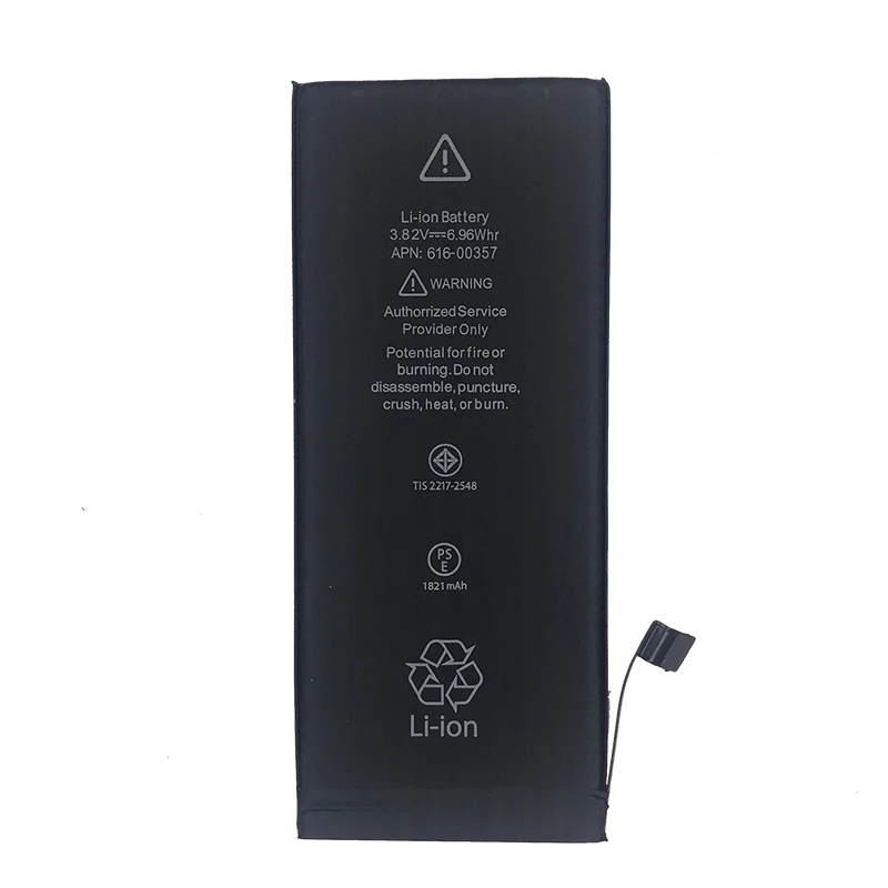 ITUF 5A 100% новый нулевой цикл качества батареи для iPhone 8 8Plus высокой емкости 1821 2691 мАч