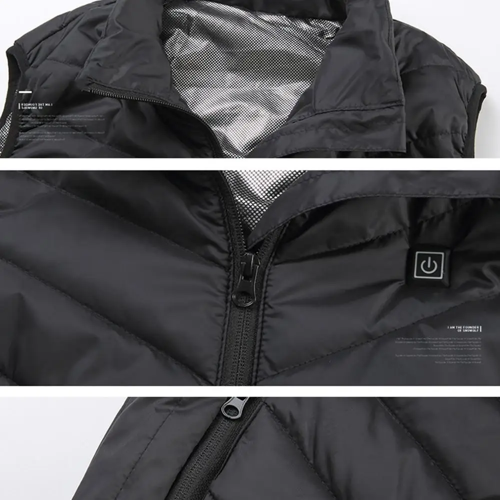 

Unisex Winter Smart Heating Suit Warm Vest Constant Temperature Heating Suit USB Charging Heating Vest