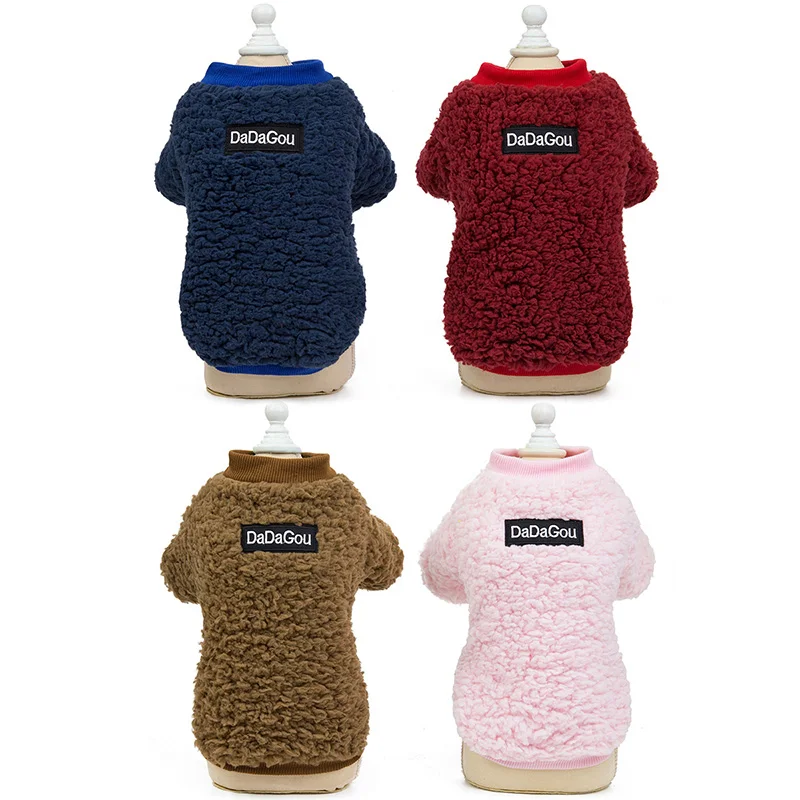 

Winter Warm Dog Clothes for Yorkies Maltese Clothing Puppy Outfit ropa de perros mascotas Small Pet Dog Sweatshirt Coat Costumes