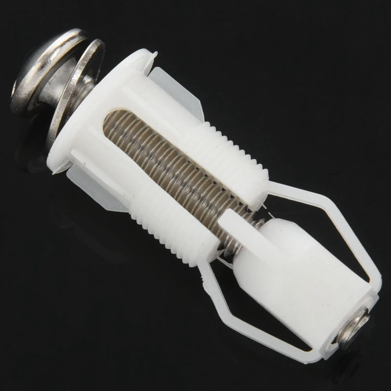 

Toilet Seat Hinges Screws WC Hole Fixing Easy Installation 2 Pack