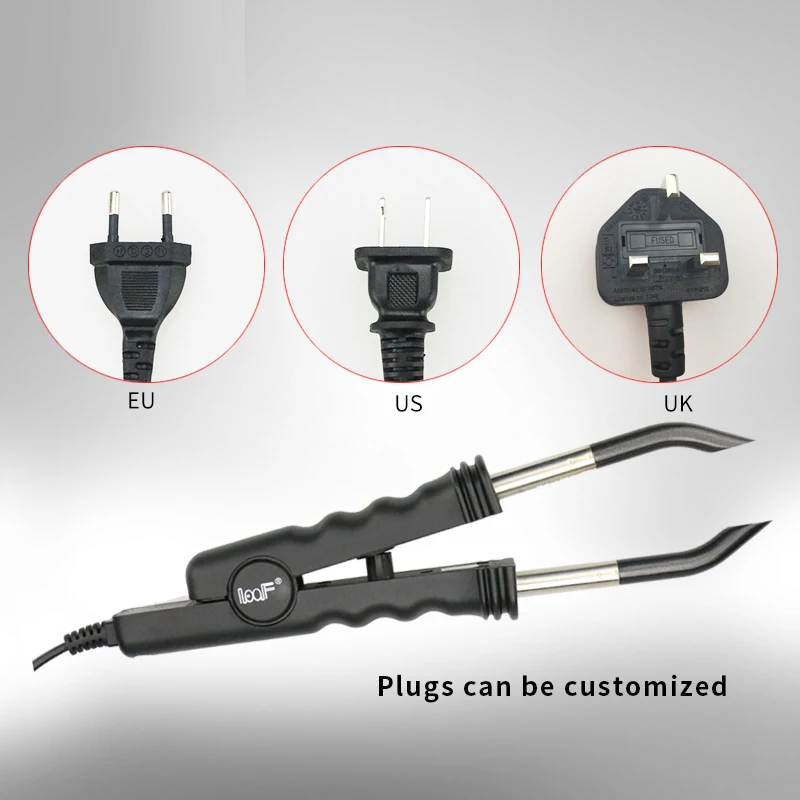 Профессиональный утюжок для наращивания волос DODO электрические инструменты