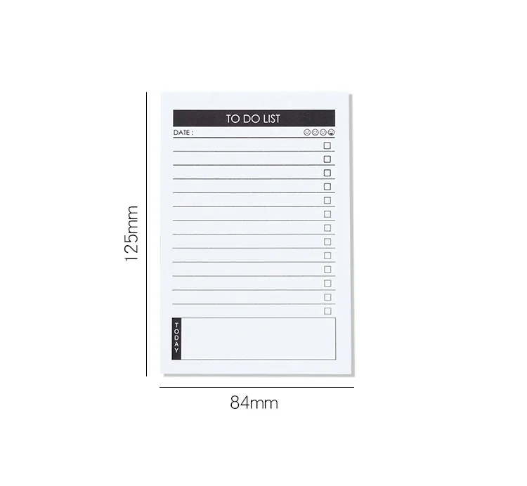 Записная книжка caderno memo pad notes to do list еженедельник zeszyty szkolne libreta sticky papeleria notas adhesivas canceleria