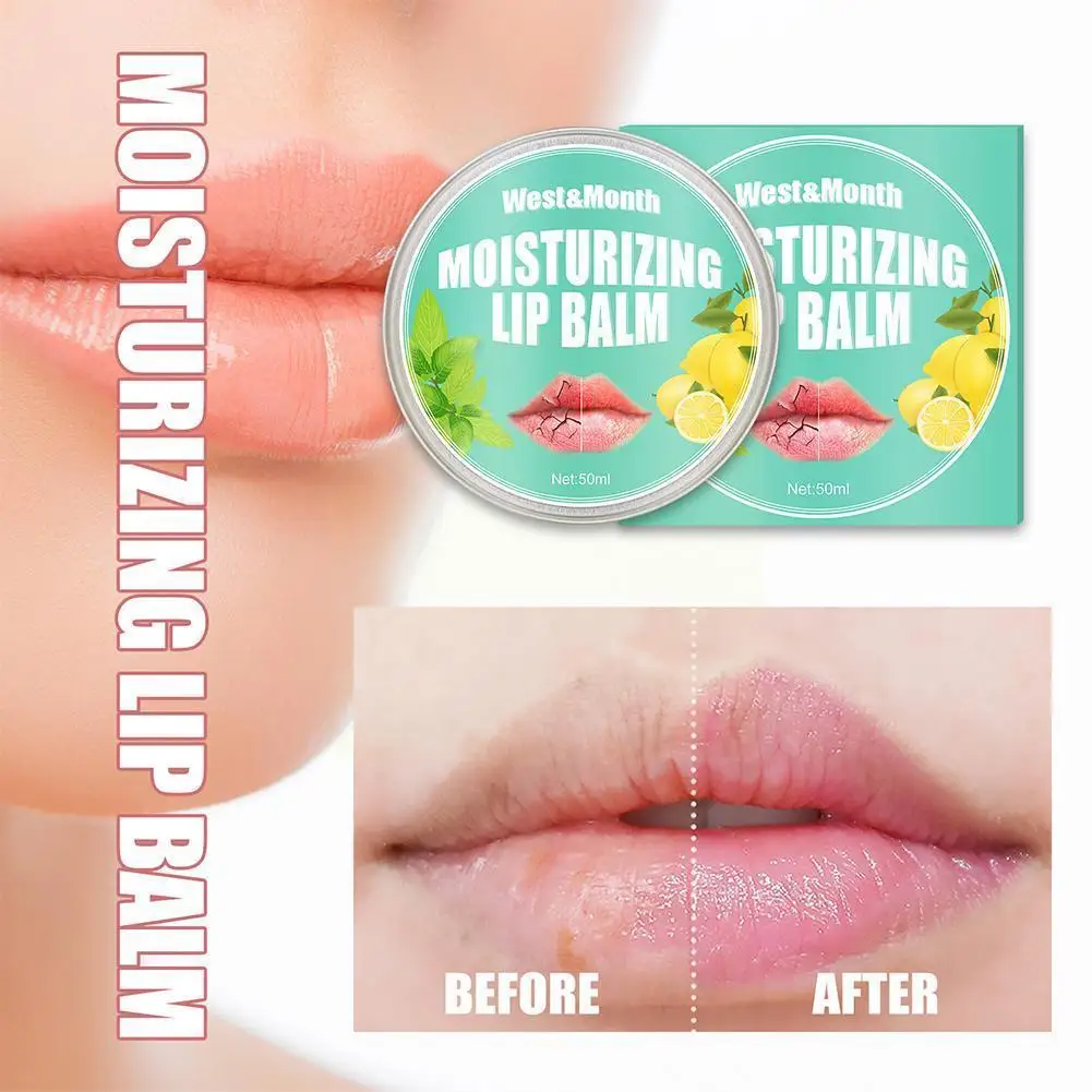 

Moisturizing Lip Balm Scrub Smoothing Exfoliating Cream Anti-aging Care Dry Lips 50g Balm Nourish Lip Lip Repair Care S6s3
