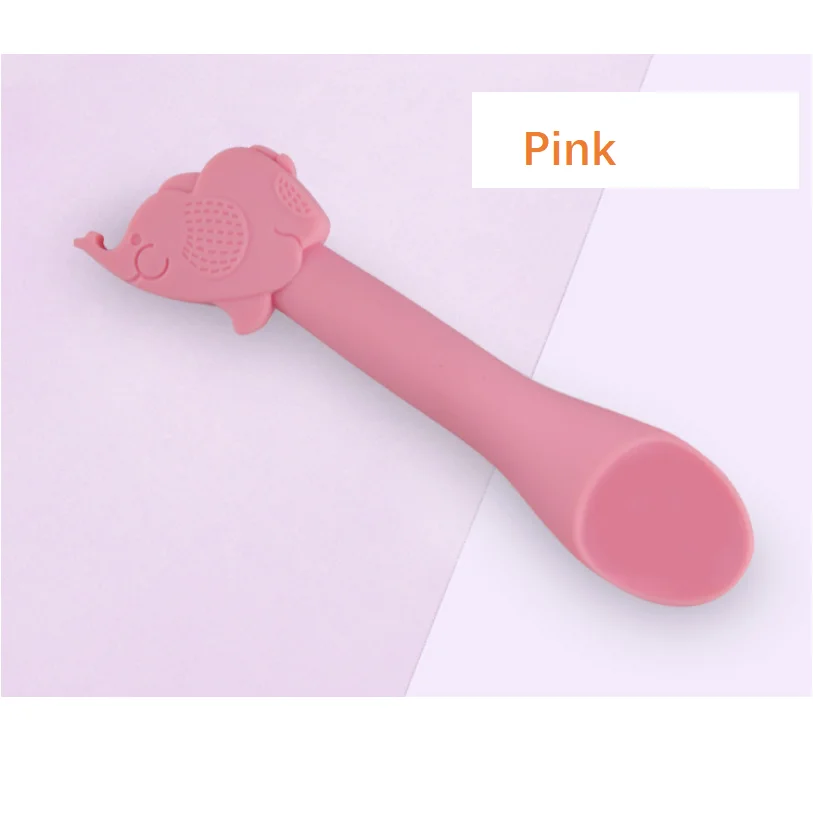 

Silicone Baby Feeding Bowl Tableware Waterproof Spoon Non-Slip Pottery BPA Free Baby Tableware Silicone Tableware