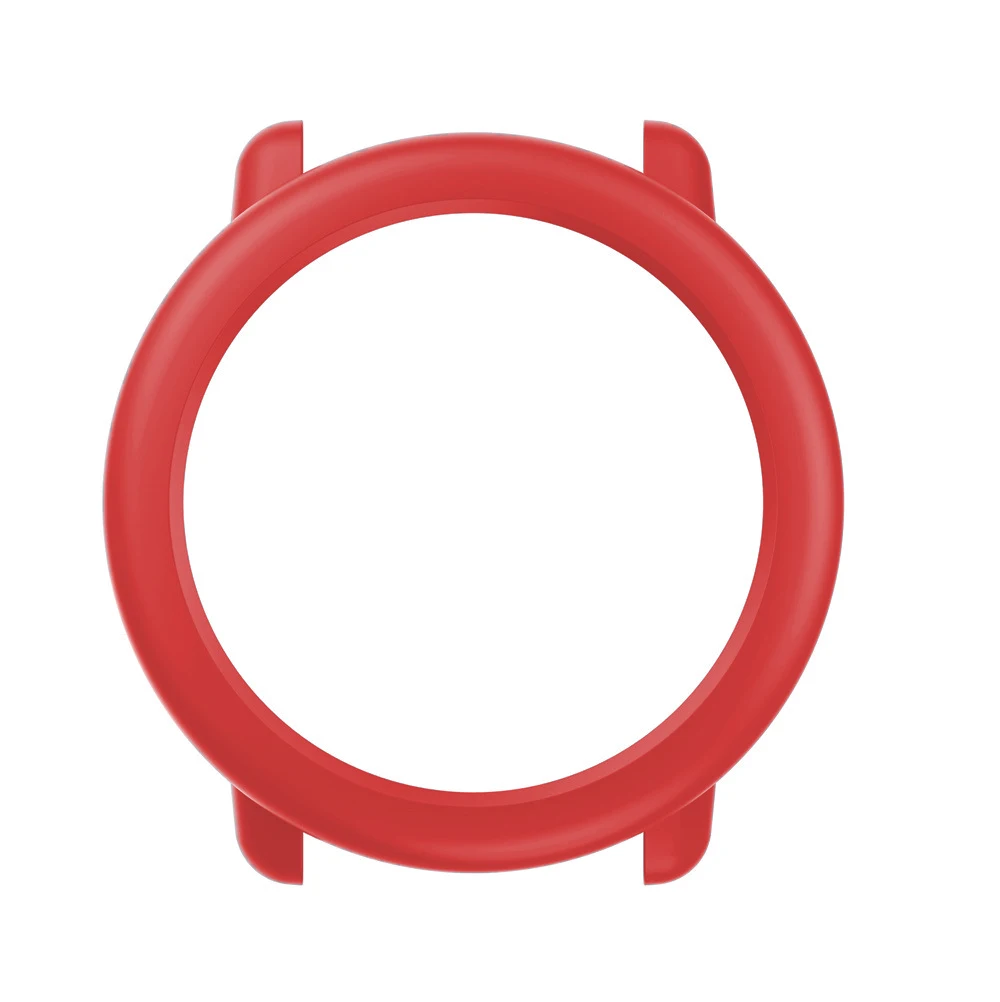 Red Цветной тонкий чехол из поликарбоната защитная рамка оболочка для Xiaomi Huami Amazfit Pace Watch Camo Замена протектор для часов чехол capa - Color: Red