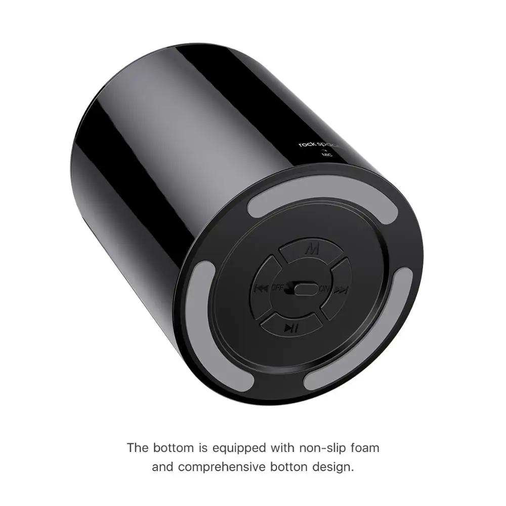 ROCK S22 Bluetooth динамик портативные беспроводные колонки для телефона компьютер стерео музыка объемный открытый портативный динамик