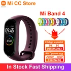 Фитнес-браслет Xiaomi Mi Band 4, водонепроницаемый трекер сердечного ритма, Bluetooth 5,0, спортивный смарт-браслет с 3-цветным AMOLED экраном