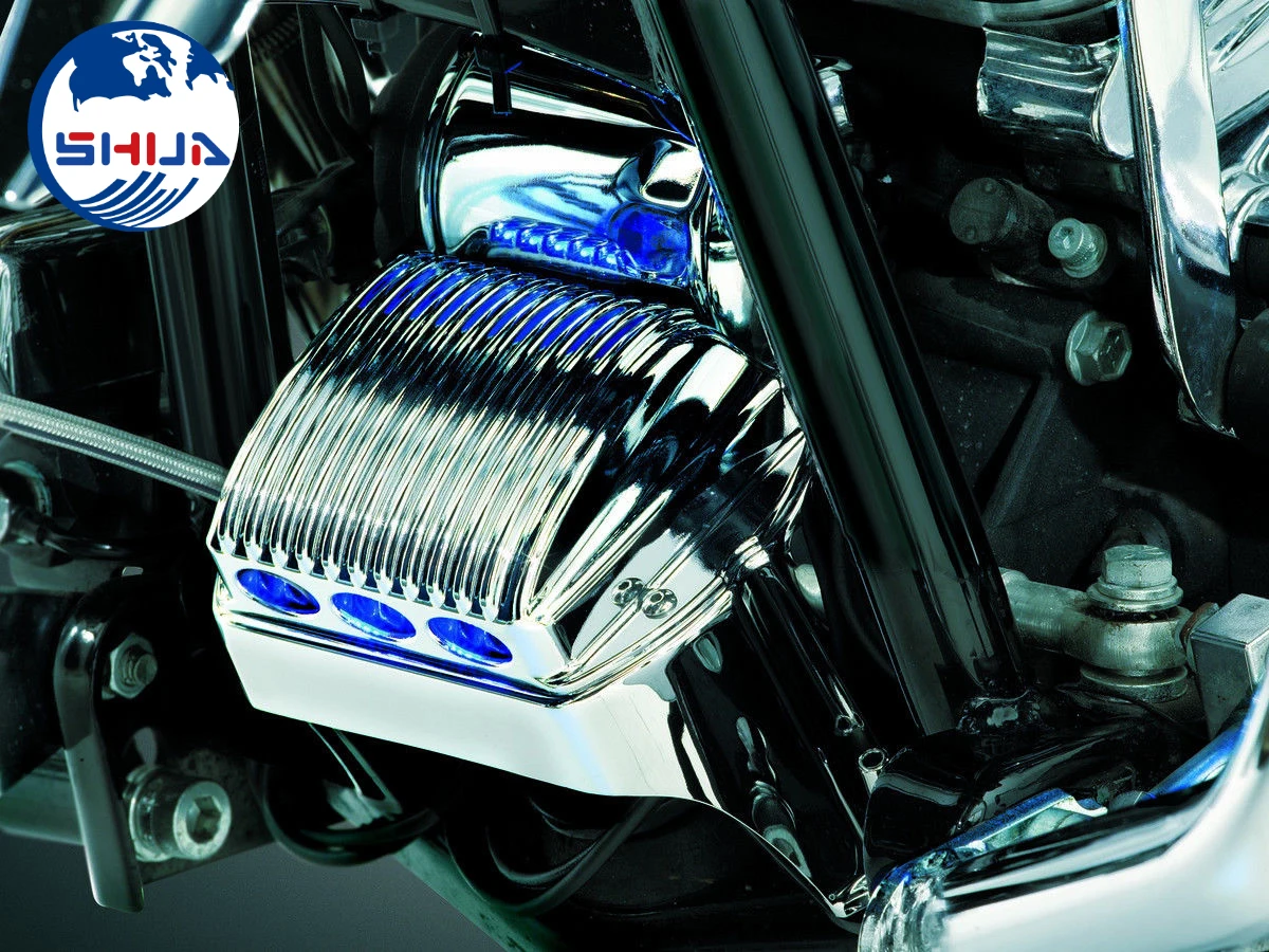 Запчасти для мотоциклов хромированная крышка переднего регулятора напряжения