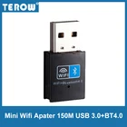 Миниатюрная беспроводная Wi-Fi сетевая карта, 150 м, USB 2,4, Ethernet Realtek RTL8723BU IEEE 802.11nGb для ПКнастольного компьютераноутбука