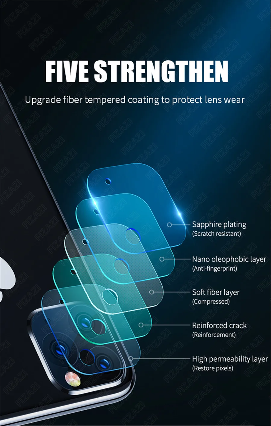 Чехол для задней камеры для iPhone 11 Pro Max камера из закаленного стекла для Iphone 11 Защитная металлическая задняя крышка для объектива защитный чехол