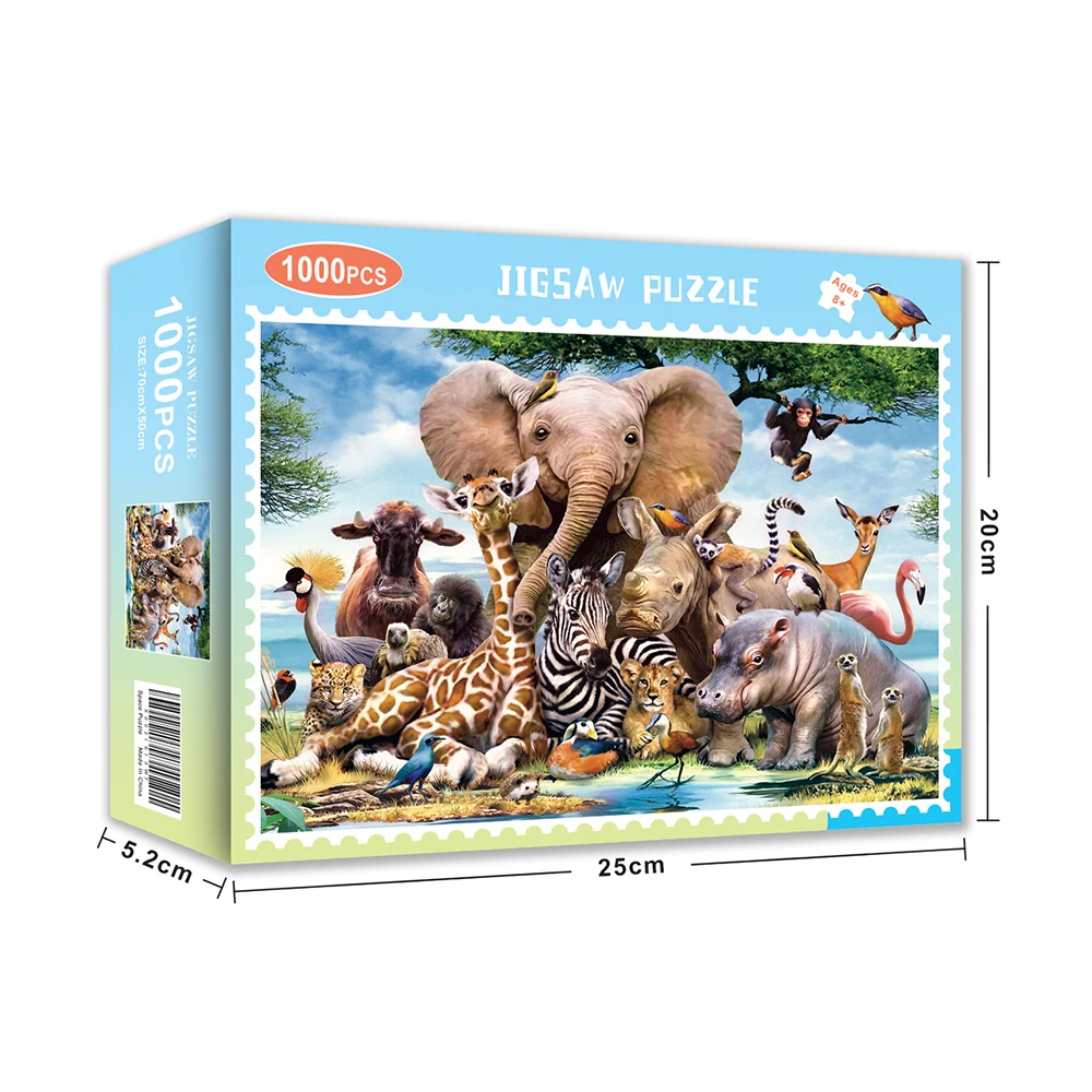 Teacher''s подарок ко Дню 1000 штук Развивающие головоломки игрушки кошки Кофе