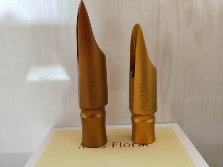 Льняной Золотой мундштук из алюминиевого сплава SGS альт тенор саксофон