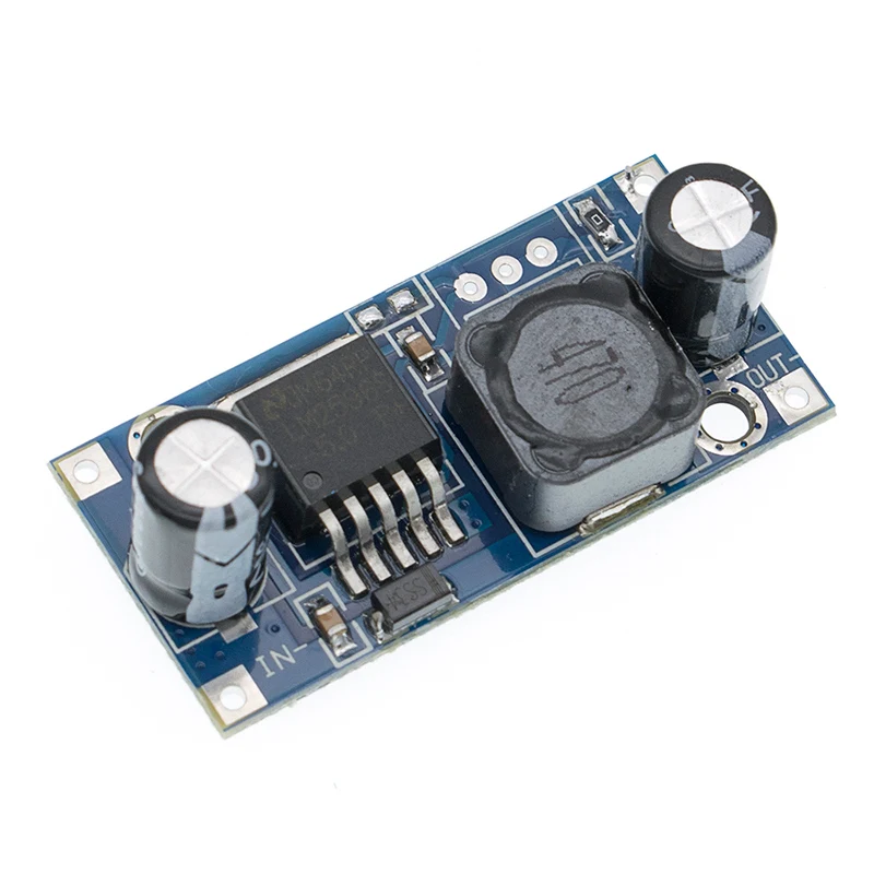 output 5V LM2596 LM2596S ADJ Мощность модуль питания DC-DC понижающий модуль 5 V/12 V/24 V Регулируемый Напряжение регулятор 3A - Цвет: output 5V