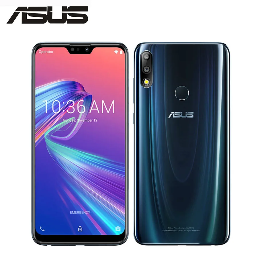 Глобальная версия Asus Zenfone Max Pro (M2) ZB631KL 4 Гб ОЗУ 64 ПЗУ мобильный телефон 6 26 &quotSnapdragon