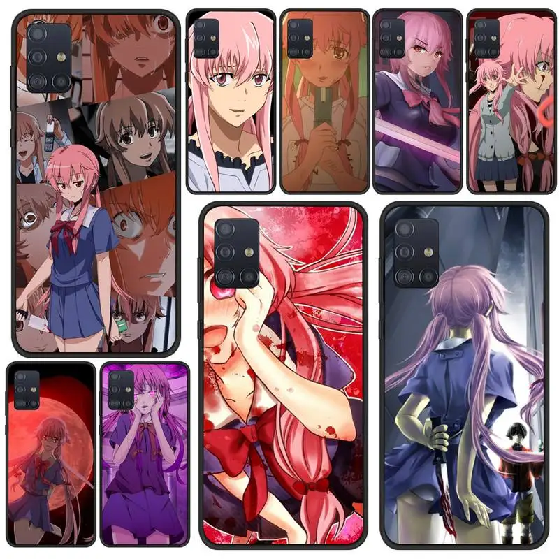 

Gasai Yuno Future Diary Phone Case For Samsung S21 S6 S7 Edge S8 S9 S10 S20 Ultra 5G Plus Cover Fundas Coque