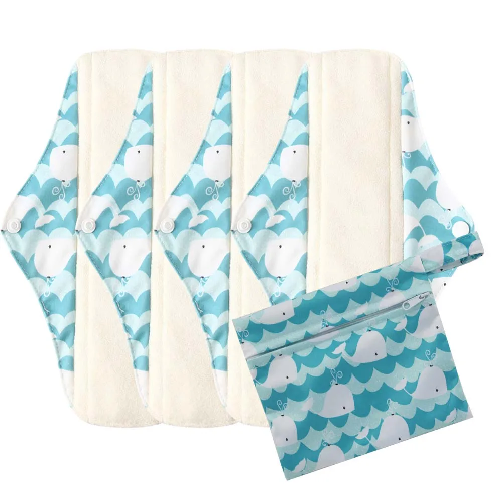 Многоразовая моющаяся тканевая менструальная прокладка многоразовая