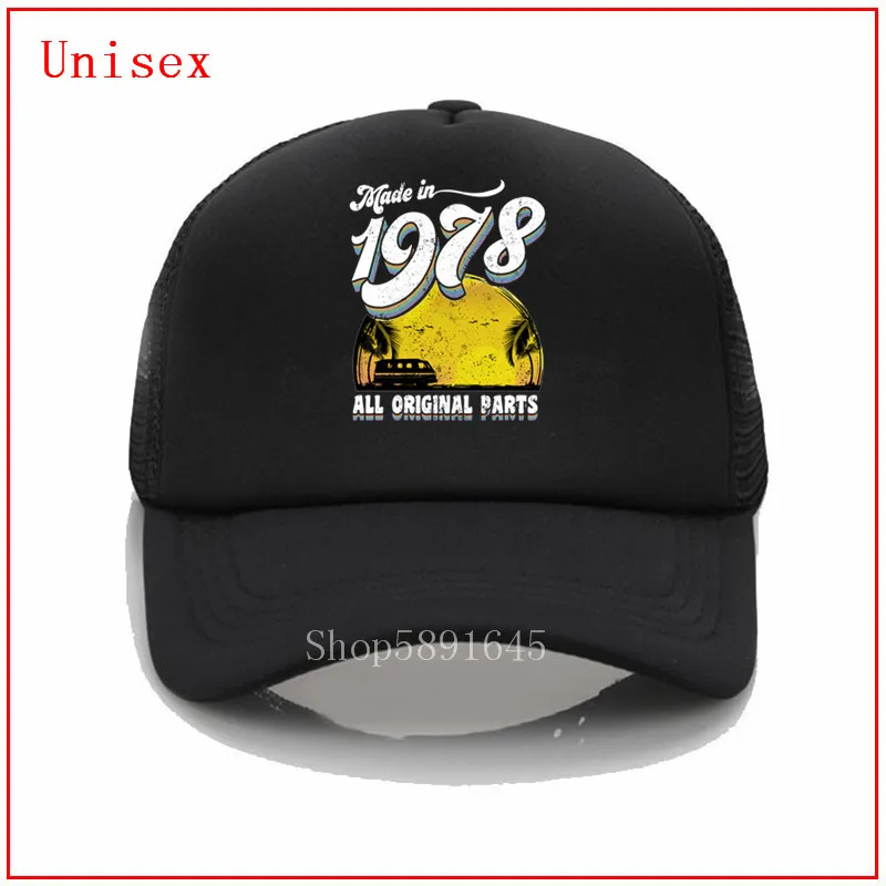 Сделано в 1978 году все оригинальные части белая бейсболка Мужская для конского