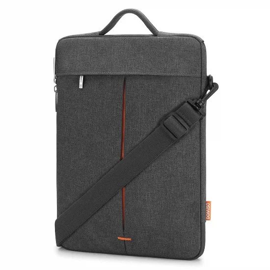 orange Inset DOMISO 11 13 14 дюймов Водонепроницаемый чехол для ноутбука сумка через плечо сумка для ноутбука Портфель - Цвет: orange Inset