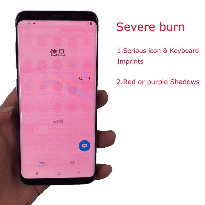Najtaniej Czerwony Spalić Digitizer Montaż Części Do Samsung Galaxy S8 G950 G950F G950W Wyświetlacz LCD Ekran Dotykowy Wymiana Z Tylną Pokrywą