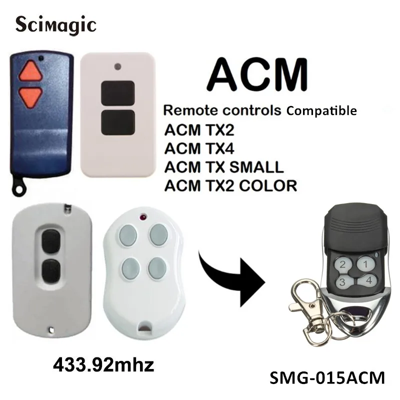 ACM дистанционное управление 433 МГц брелок управления гаражом TX2 TX4 TX маленький/TX2