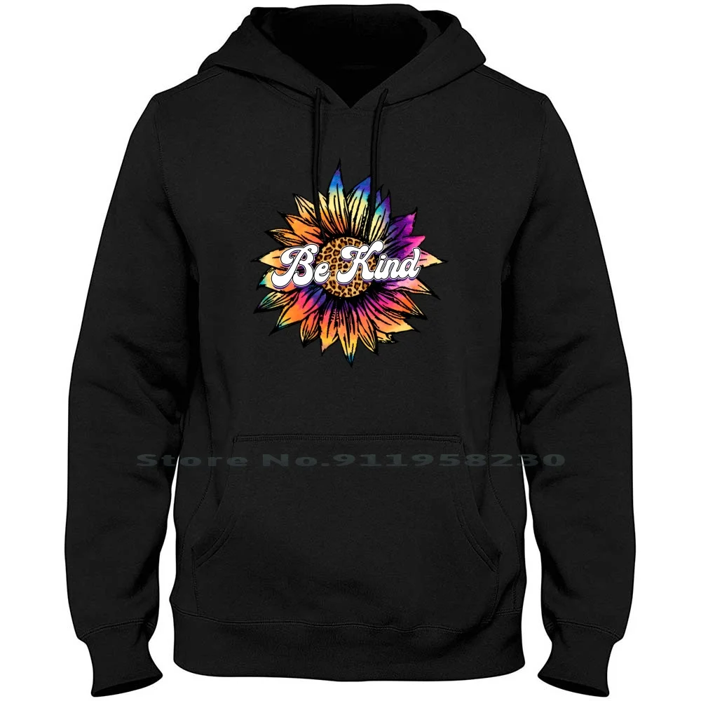 

Tie Dye Sunflower Men Women Hoodie Sweater 6XL Big Size Cotton Sunflower Christian Sayings Flower Wife Flow Tie Sun Low Ian We