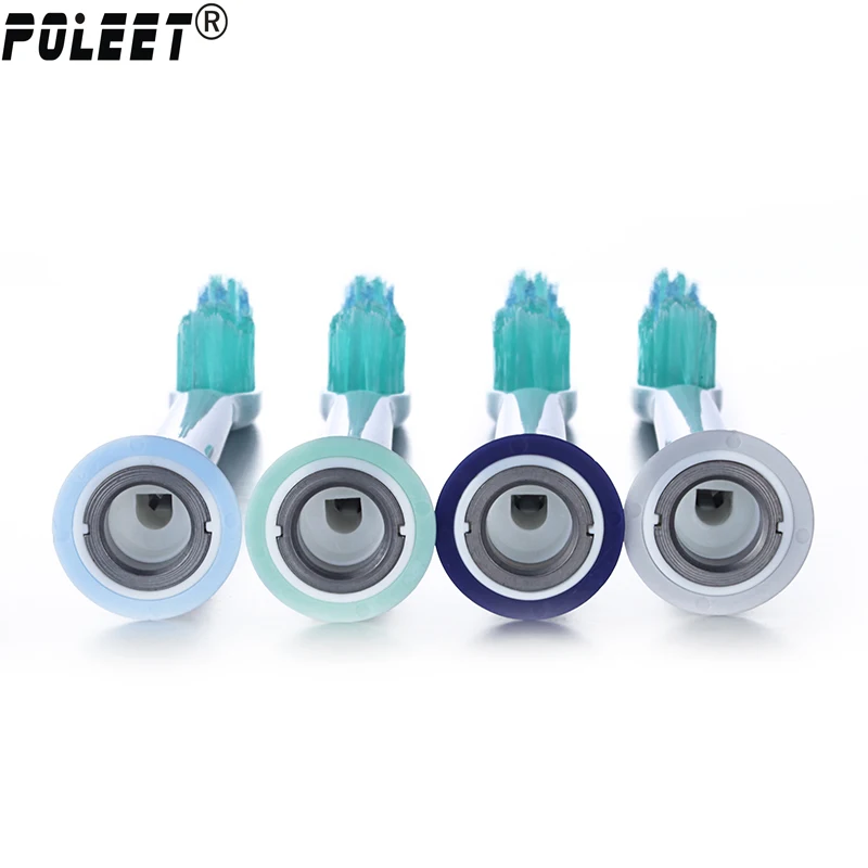 Poleet 8 шт./лот сменная зубная щетка HX6014 для Philips Sonicare ProResults HX-6014 HX9340 HX6710 HX9140 HX6530 HX6930 |