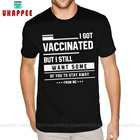 Мужские футболки с коротким рукавом и круглым вырезом, с принтом